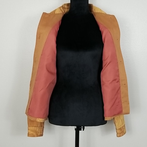 Parsley & Sage Brown/Tan Embroidered Jacket MD - Picture 9 of 16